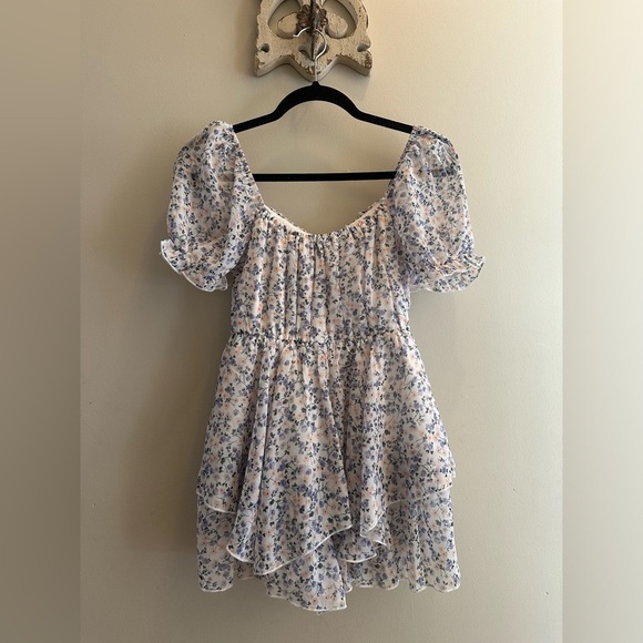 Floral romper dress size Small - Picture 3 of 4